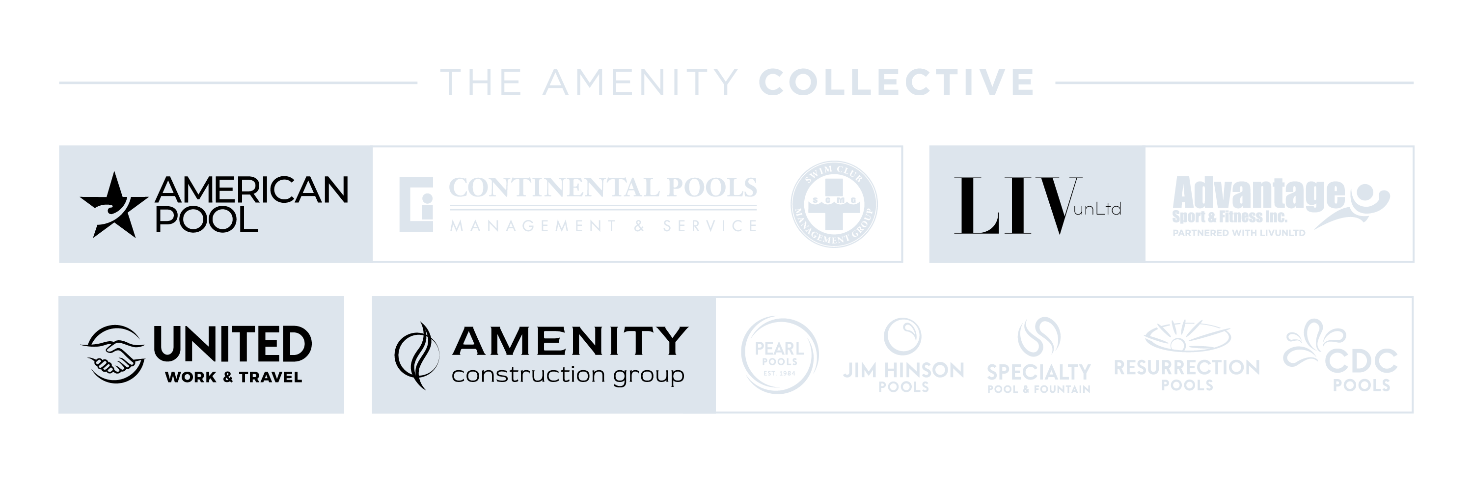 The Amenity Collective brand bar